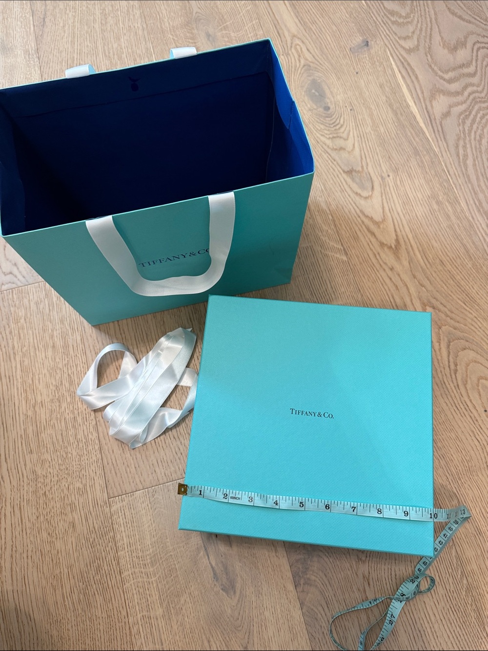 Tiffany & Co. Shopping Packaging 10βx10βx3.5β